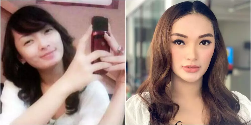 potret dulu dan kini zaskia gotik © berbagai sumber