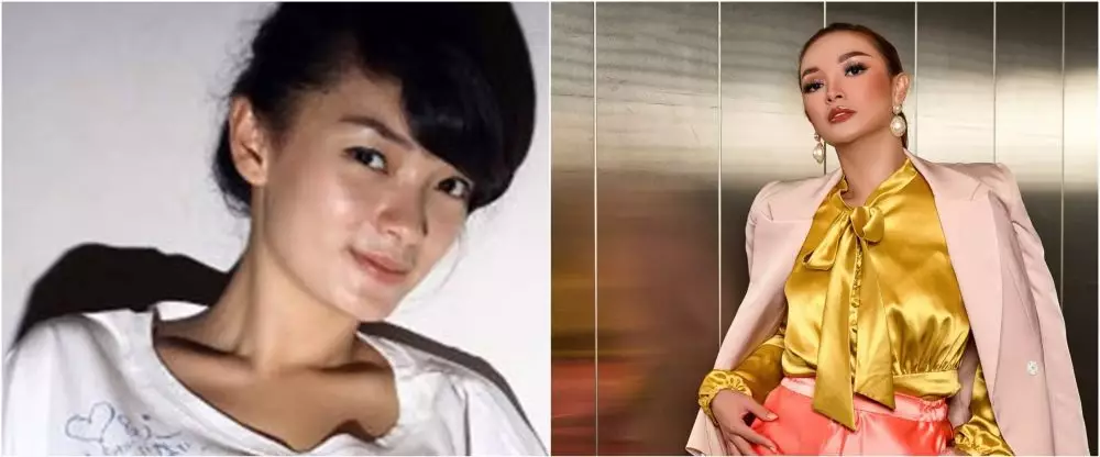 potret dulu dan kini zaskia gotik © berbagai sumber