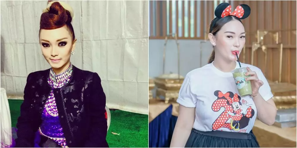 potret dulu dan kini zaskia gotik © berbagai sumber