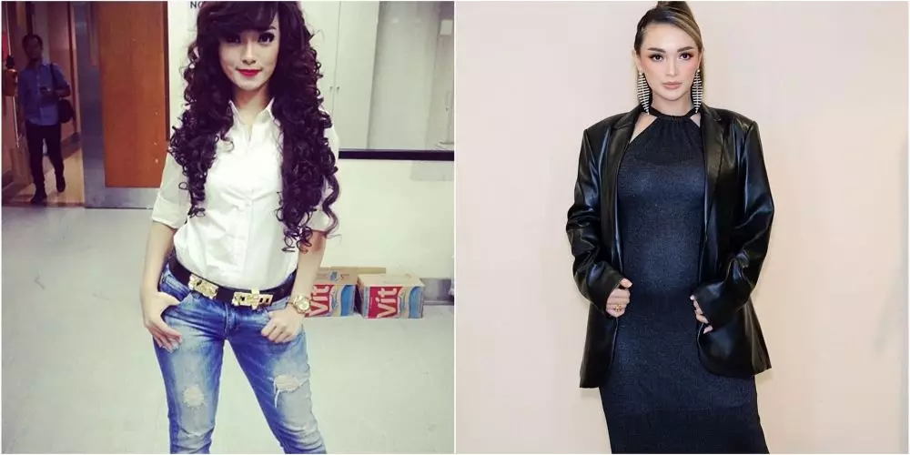 potret dulu dan kini zaskia gotik © berbagai sumber