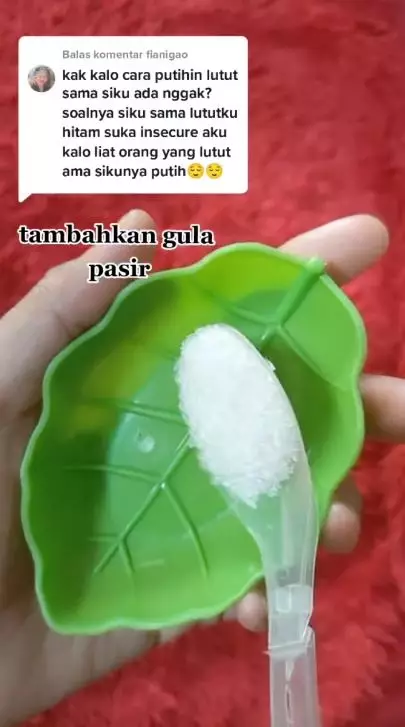 Trik memutihkan lutut dan siku hitam pakai 2 bahan dapur Berbagai sumber