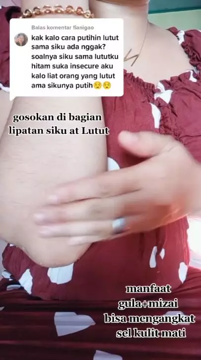 Trik memutihkan lutut dan siku hitam pakai 2 bahan dapur Berbagai sumber