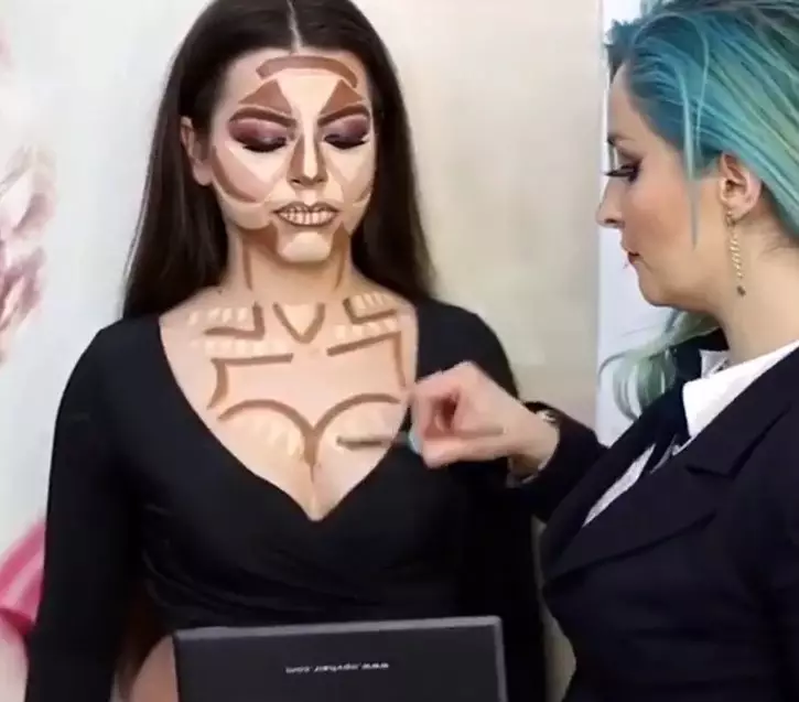 Trik contour sesuai bentuk wajah © berbagai sumber