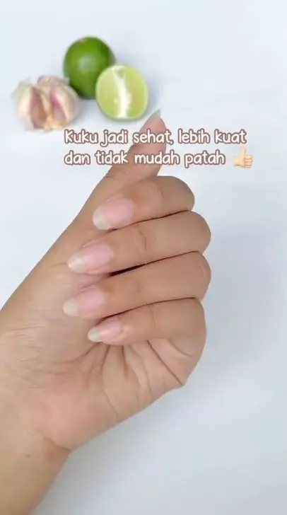 Trik mengatasi kuku rapuh agar lebih kuat dan berkilau alami pakai 2 bahan dapur Berbagai sumber