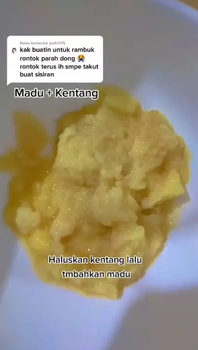 Trik membuat hair mask untuk mencegah rontok pakai 2 bahan dapur Berbagai sumber