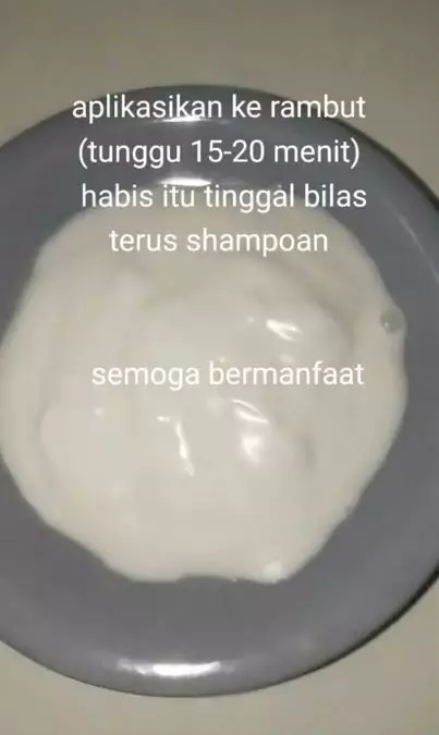 Trik atasi rambut mengembang cuma pakai 1 bahan dapur Berbagai sumber