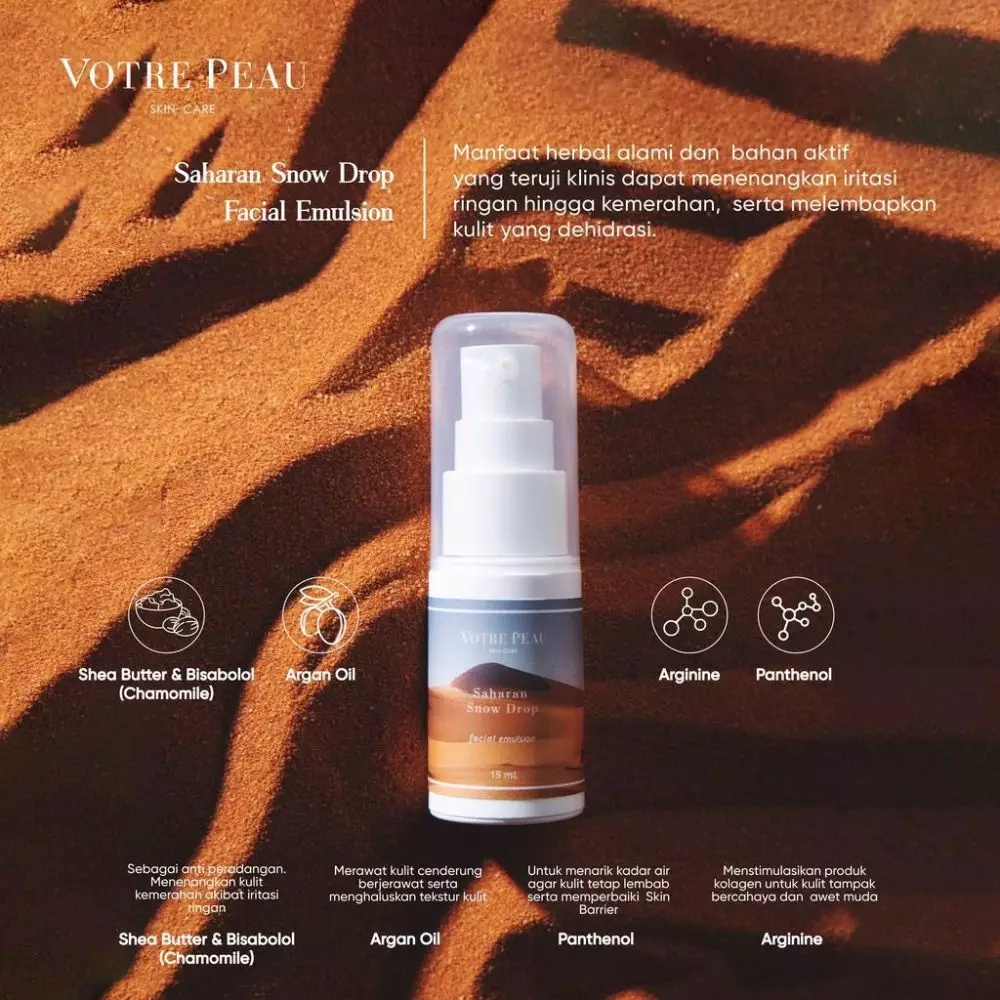Rekomendasi face emulsion untuk kulit sensitif © berbagai sumber Rekomendasi face emulsion untuk kulit sensitif © berbagai sumber