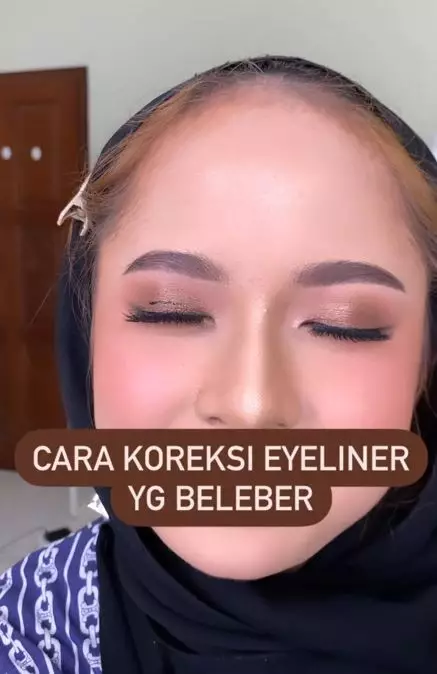 Trik atasi eyeliner bleber cuma pakai 2 alat makeup Berbagai sumber