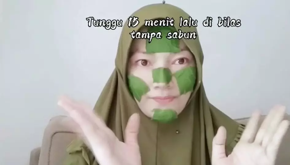 Trik membuat face mask atasi jerawat dari 1 jenis daun Berbagai sumber
