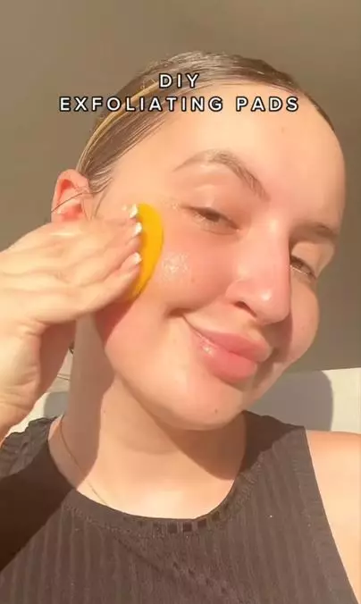 Cara membuat exfoliating pads pakai 2 bahan dapur Berbagai sumber