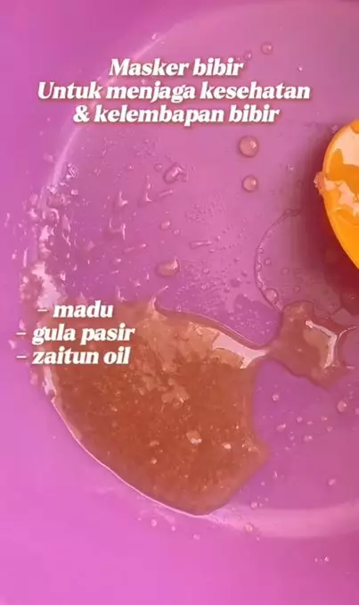 Trik membuat masker untuk lembapkan dan merahkan bibir pakai 3 bahan dapur Berbagai sumber