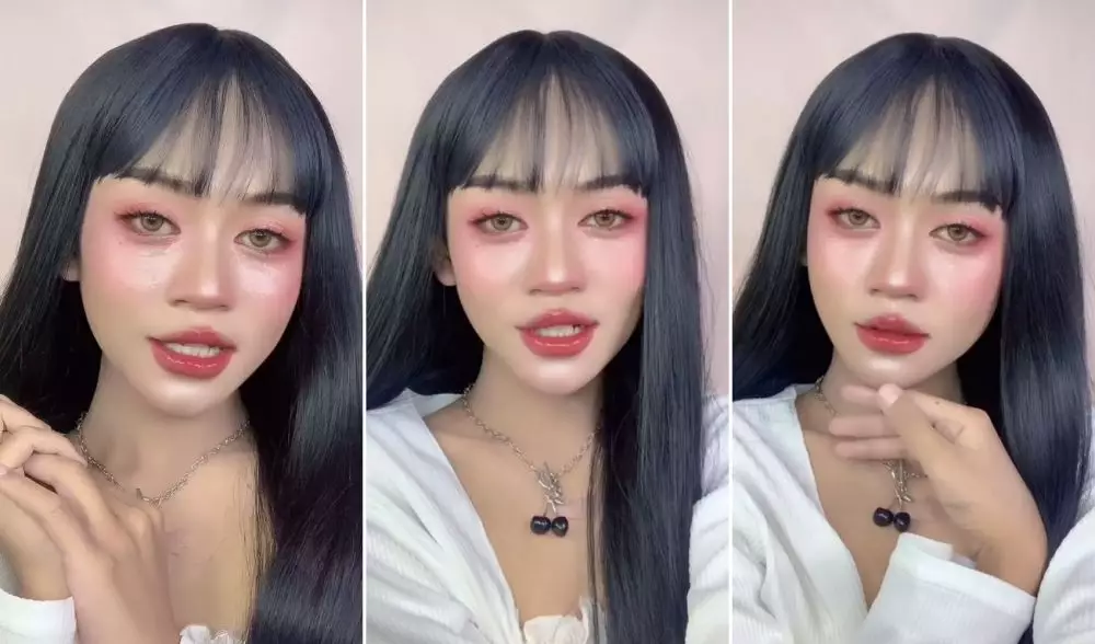 makeup mirip orang habis nangis © TikTok