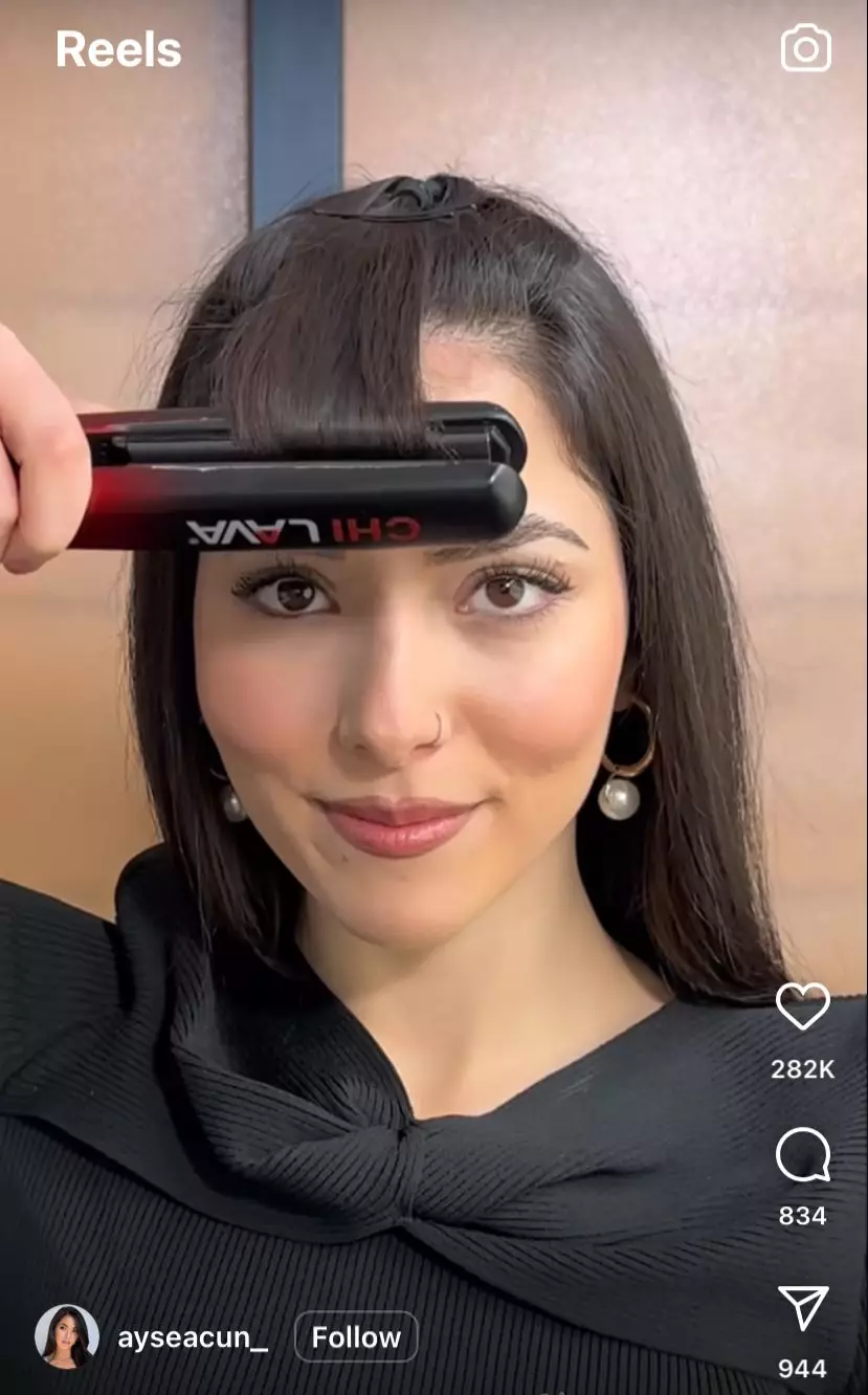 trik membuat poni tanpa potong rambut © 2023 brilio.net