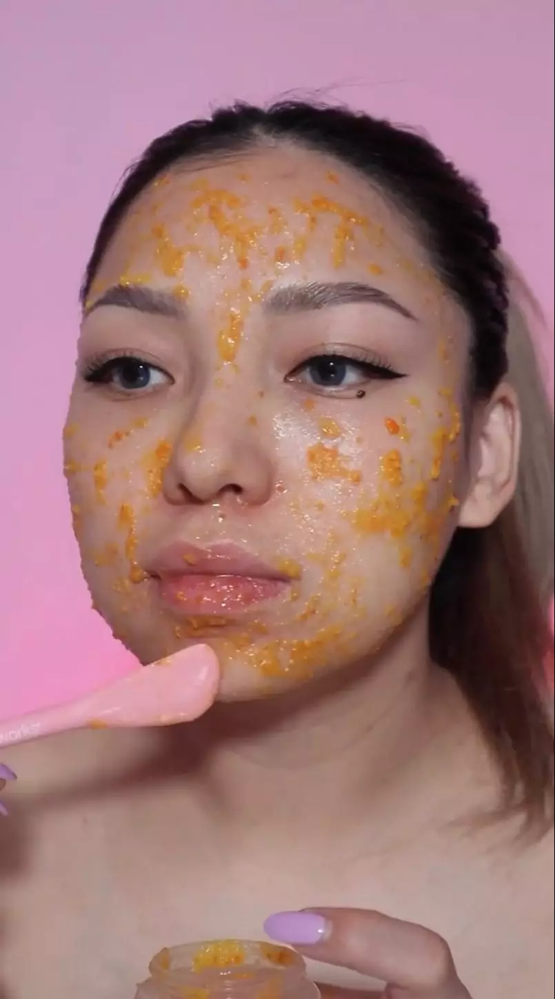 Membuat masker dari kulit jeruk Istimewa