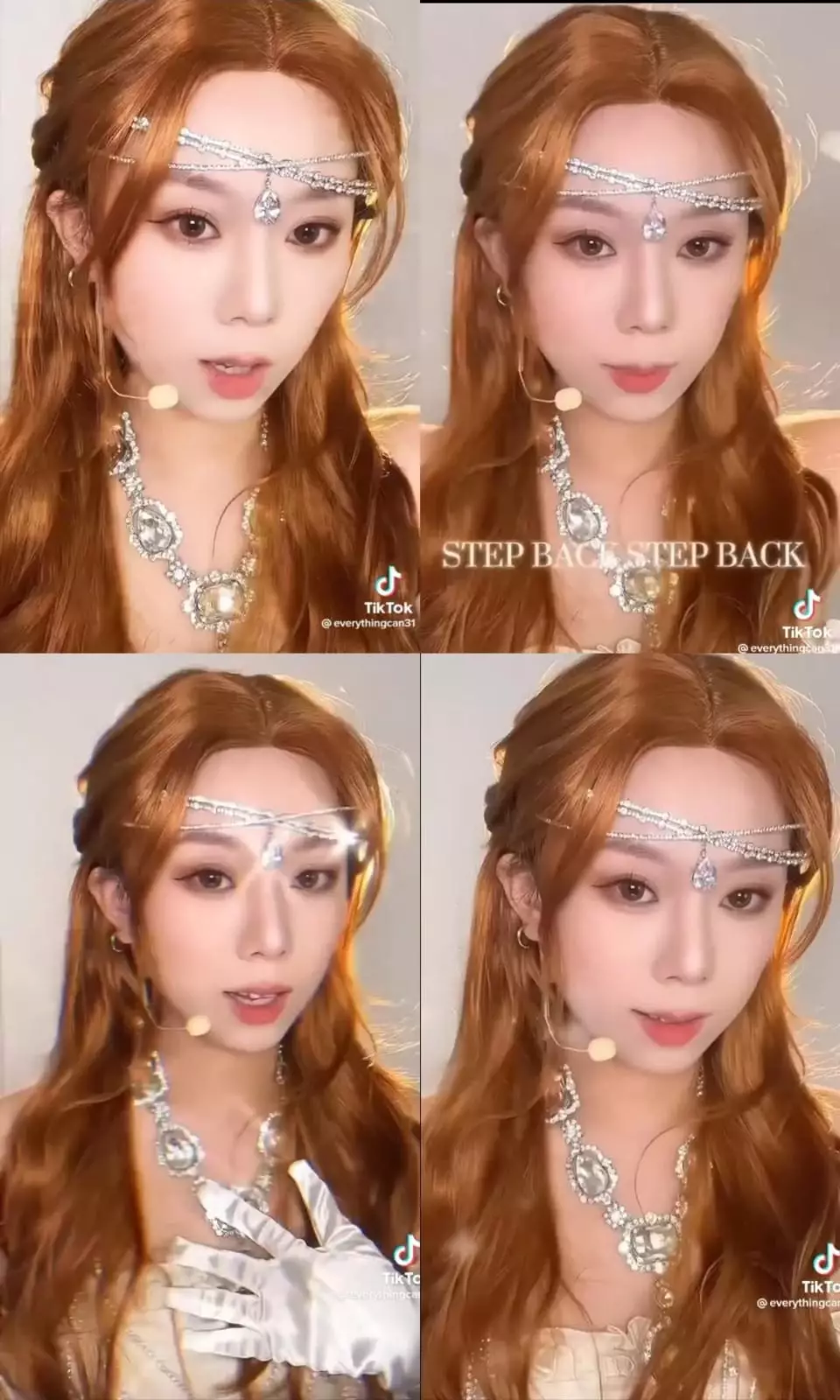 transformasi cewek polos ini jadi mirip 3 Idol K-pop sekaligus © TikTok transformasi cewek polos ini jadi mirip 3 Idol K-pop sekaligus © TikTok