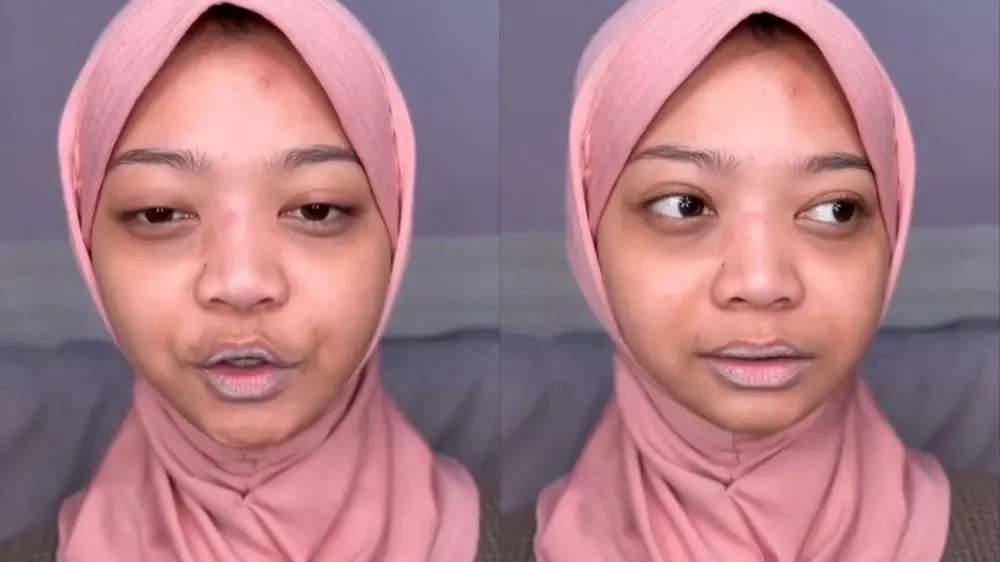 ber-makeup khas timur tengah bikin netizen kehabisan kata-kata © TikTok ber-makeup khas timur tengah bikin netizen kehabisan kata-kata © TikTok