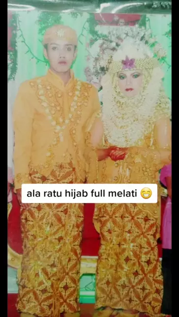 makeup pengantin 90an ikonik © TikTok