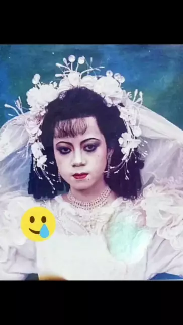 makeup pengantin 90an ikonik © TikTok