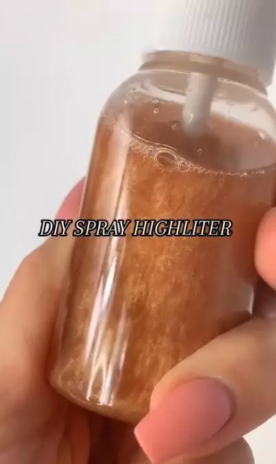 Trik membuat spray highlighter pakai 1 produk bayi Berbagai sumber