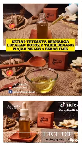 Trik atasi kulit wajah kendur pakai face oil berbagai sumber Trik atasi kulit wajah kendur pakai face oil berbagai sumber
