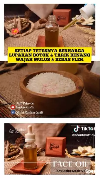 Trik atasi kulit wajah kendur pakai face oil berbagai sumber Trik atasi kulit wajah kendur pakai face oil berbagai sumber