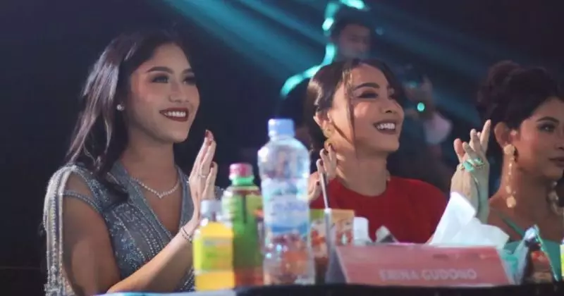gaya Erina Gudono juri Puteri Indonesia 2023 © berbagai sumber