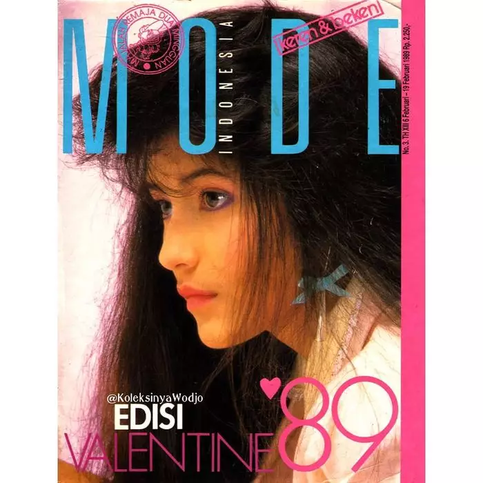 potret menawan tamara covergirl jadul © instagram