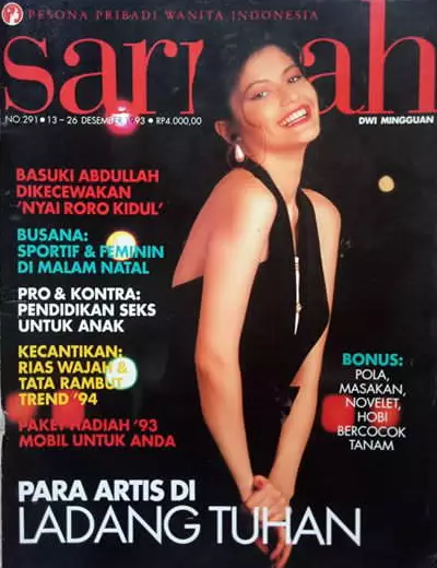 potret menawan tamara covergirl jadul © instagram