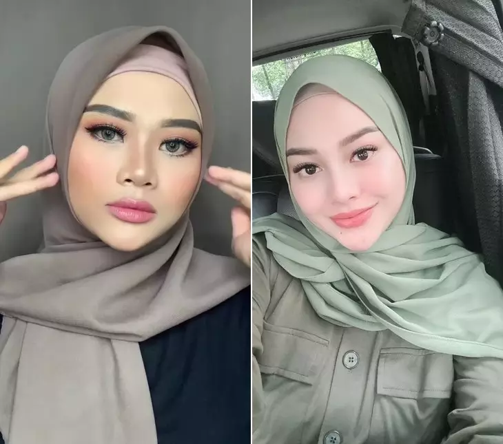 recreate makeup krisdayanti © TikTok recreate makeup krisdayanti © TikTok