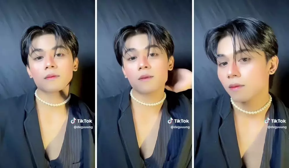 makeup mirip oppa korea © TikTok