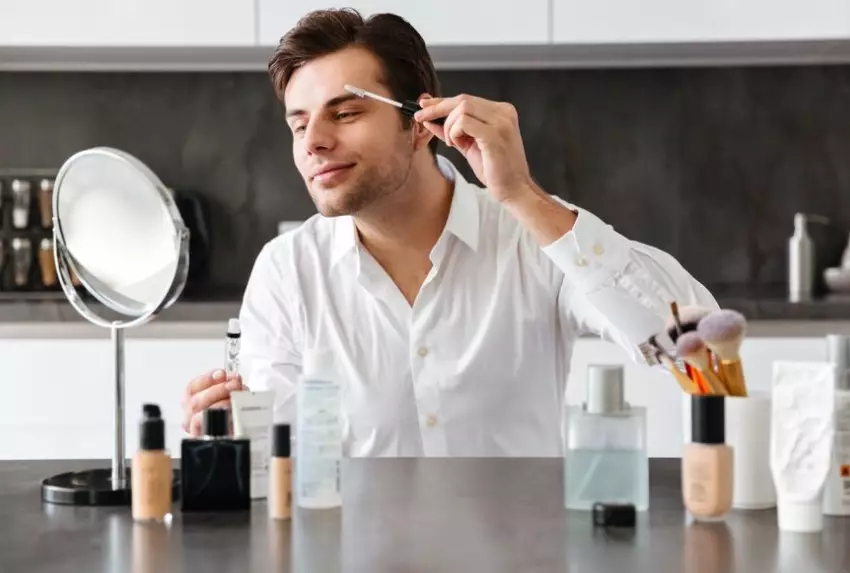 langkah makeup natural untuk pria © berbagai sumber