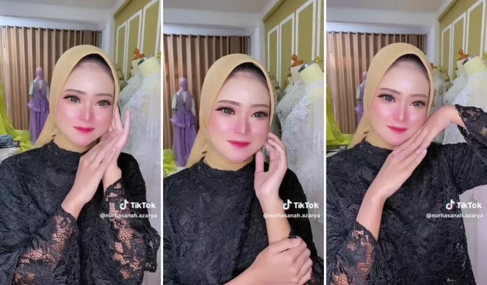 makeup wisuda berjerawat © TikTok