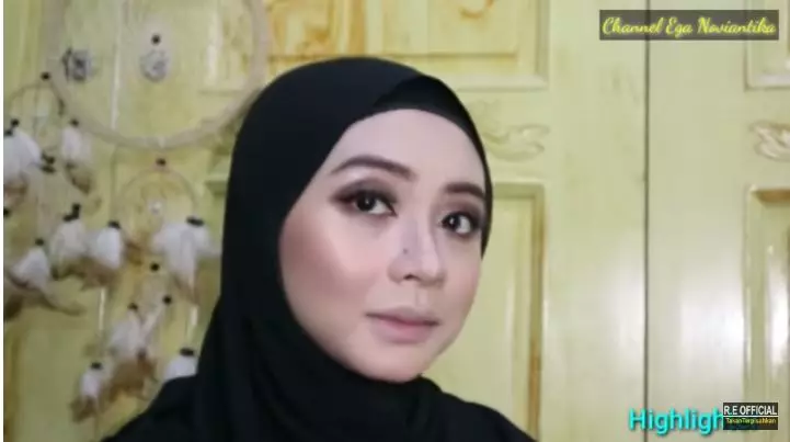 tutorial makeup Arabian Look ala Ega D'Academy berbagai sumber