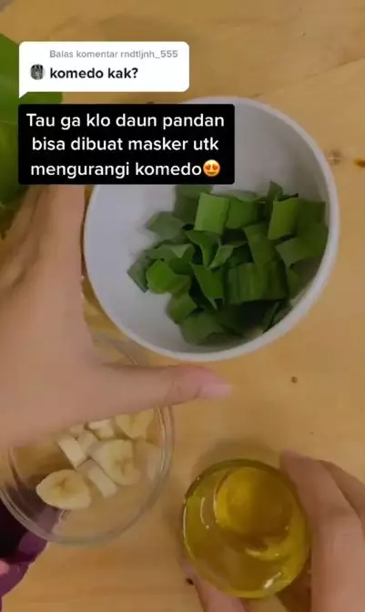 Trik menghilangkan komedo pakai masker dari 1 jenis daun Berbagai sumber