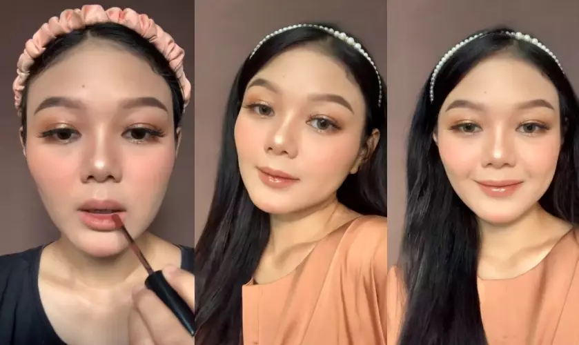 wanita makeup low bujet © TikTok wanita makeup low bujet © TikTok