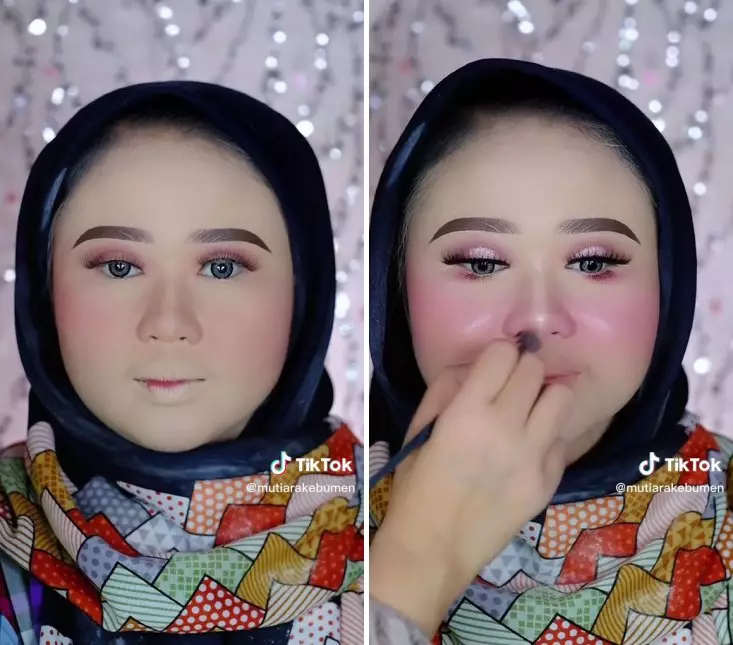 makeup dempul tebal © TikTok makeup dempul tebal © TikTok