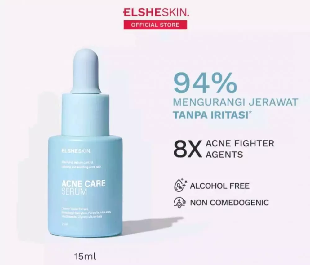 9 rekomendasi serum lokal atasi jerawat © Shopee