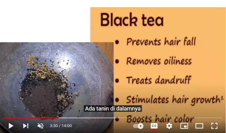  trik menghitamkan rambut beruban pakai 1 bahan minuman berbagai sumber