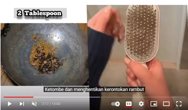  trik menghitamkan rambut beruban pakai 1 bahan minuman berbagai sumber