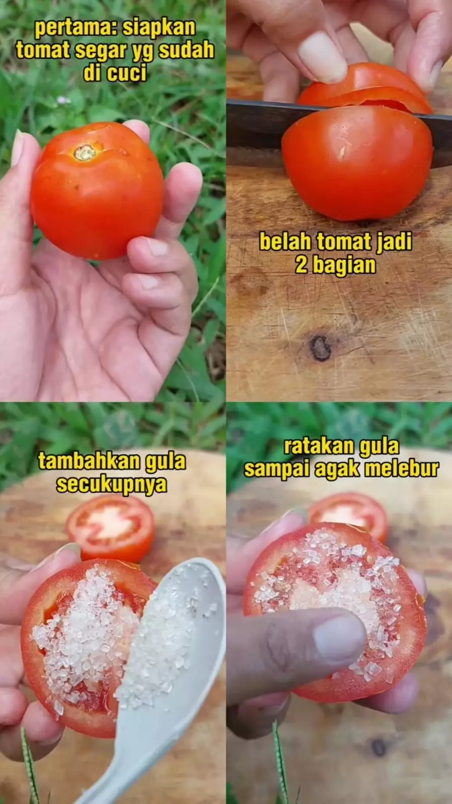 Flek hitam terhempas © Instagram Flek hitam terhempas © Instagram