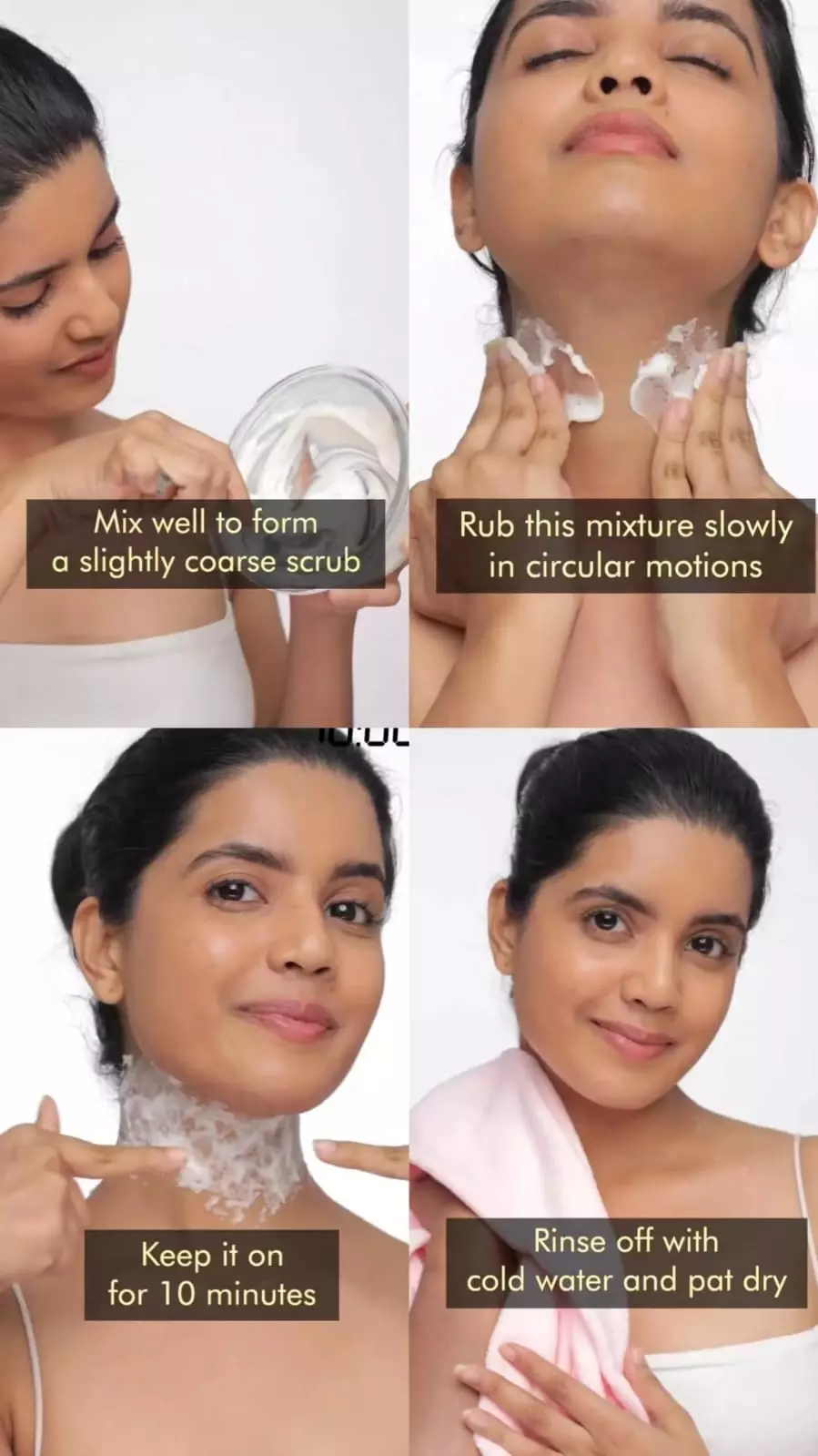 garis halus pada leher © Instagram