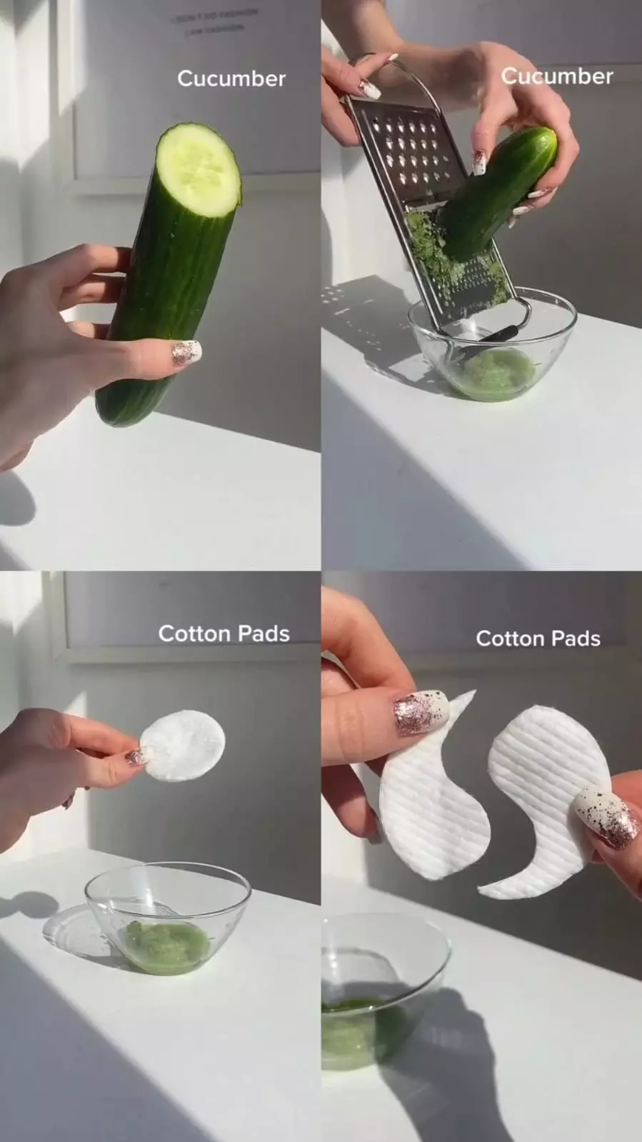 eye patch simpel dari 1 buah © Instagram