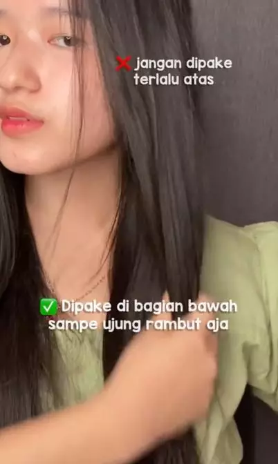 Trik menggunakan hair oil agar antilepek Berbagai sumber