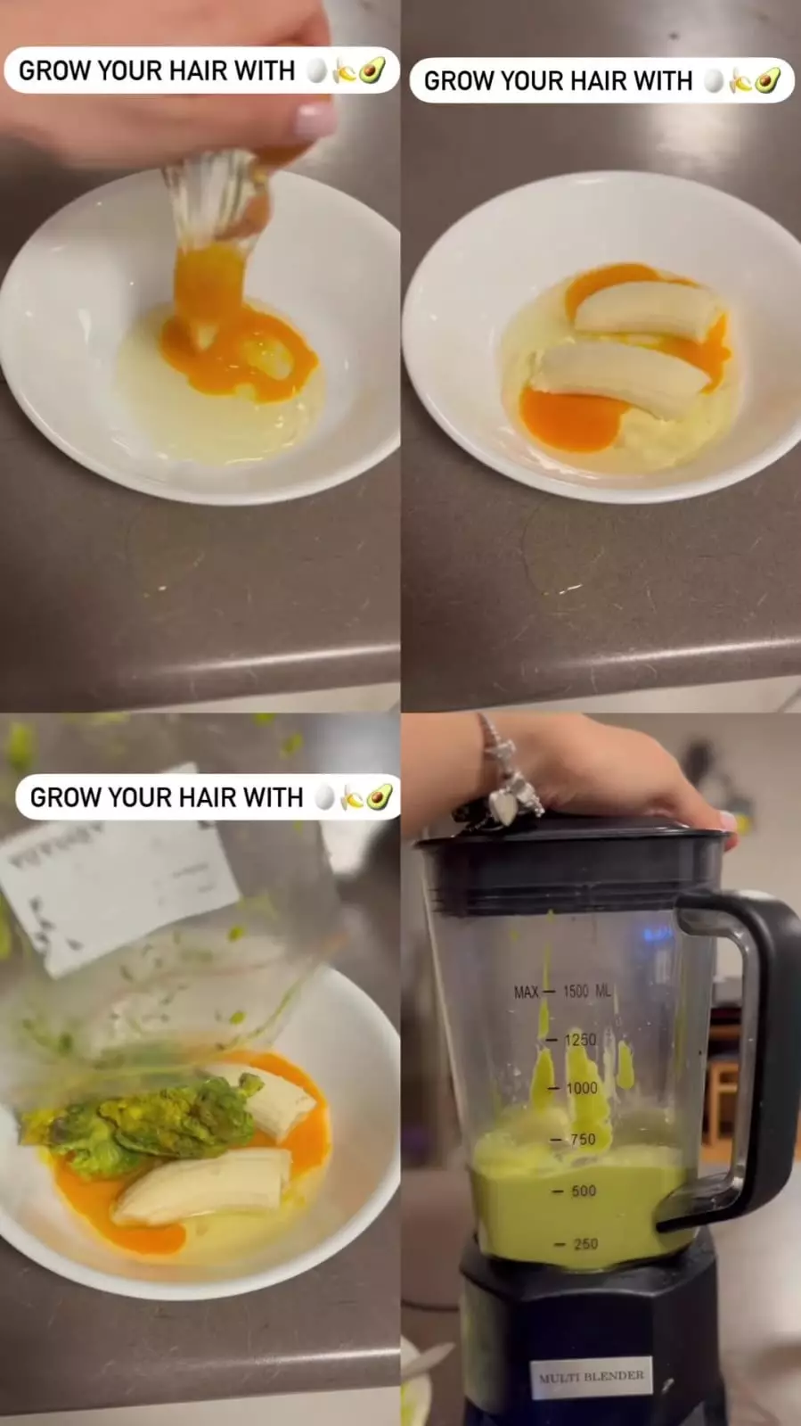 tumbuhkan rambut secara alami © Instagram