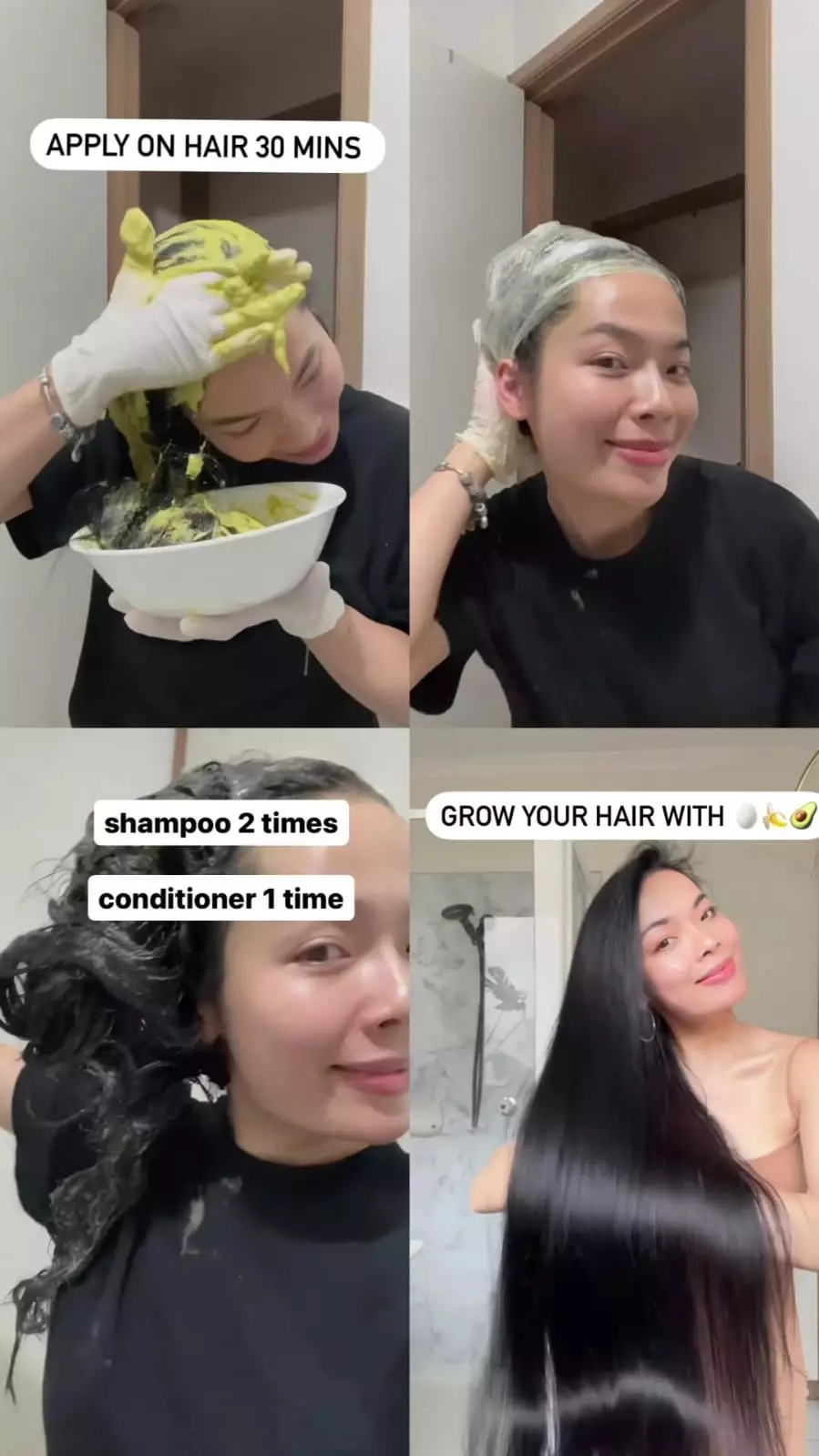 tumbuhkan rambut secara alami © Instagram