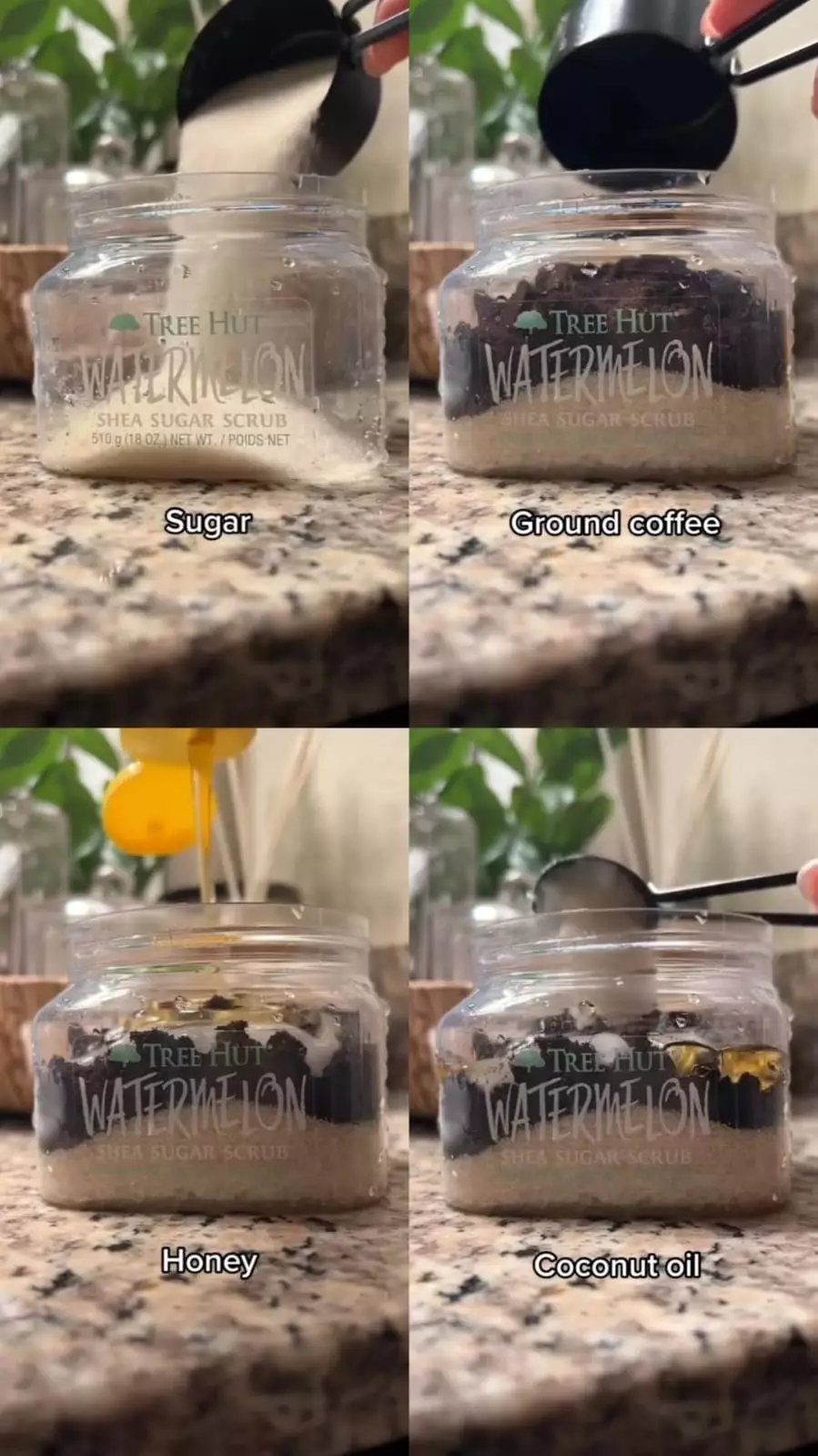 body scrub pakai 4 bahan © Instagram