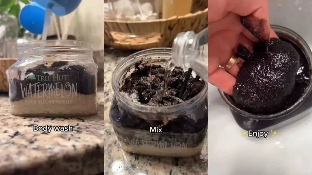 body scrub pakai 4 bahan © Instagram