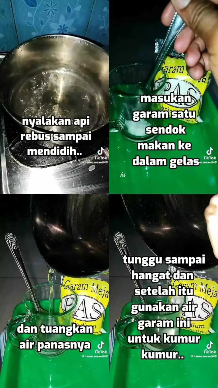 karang gigi dan bau mulut © TikTok