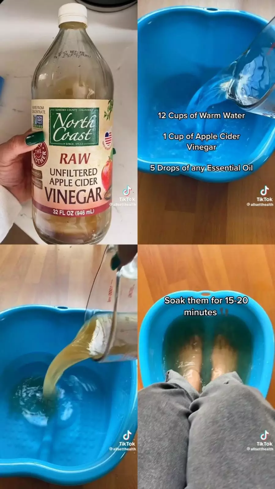 kaki lembut dan bebas bau © TikTok