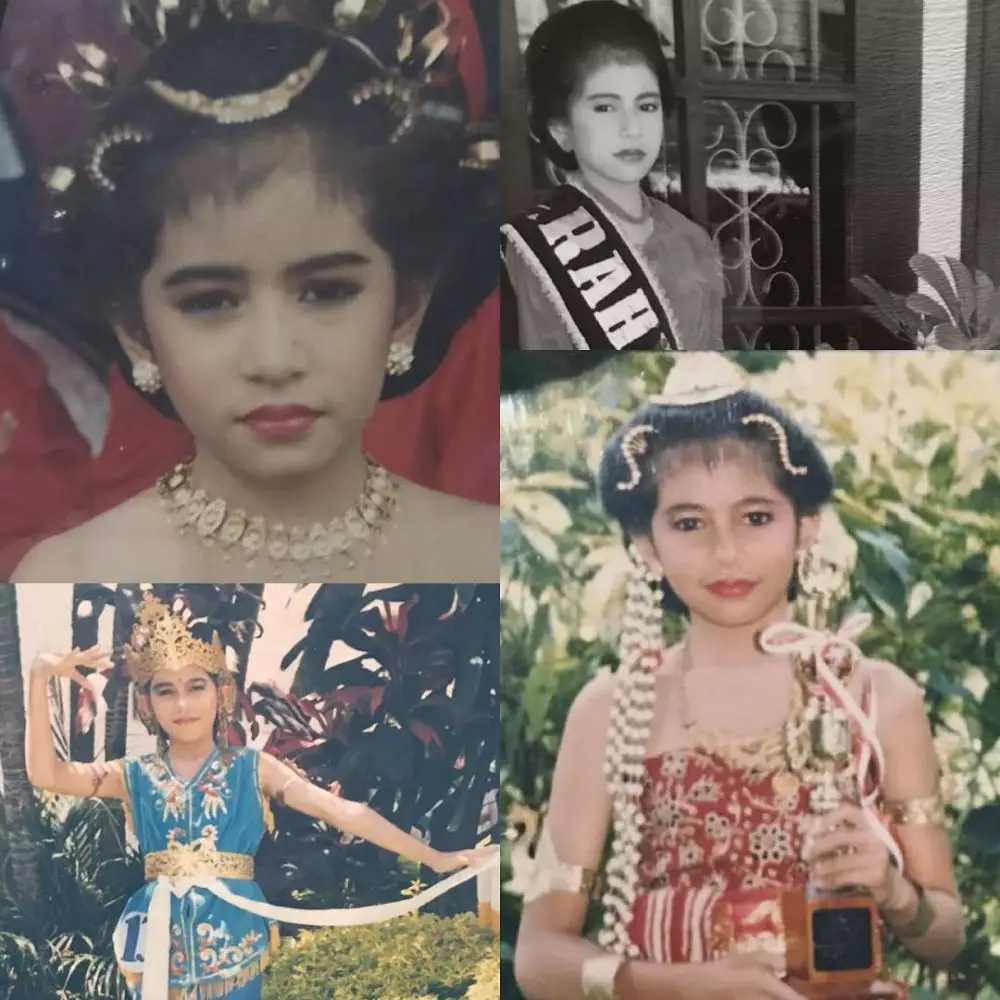 potret masa kecil seleb dirias makeup tebal © berbagai sumber